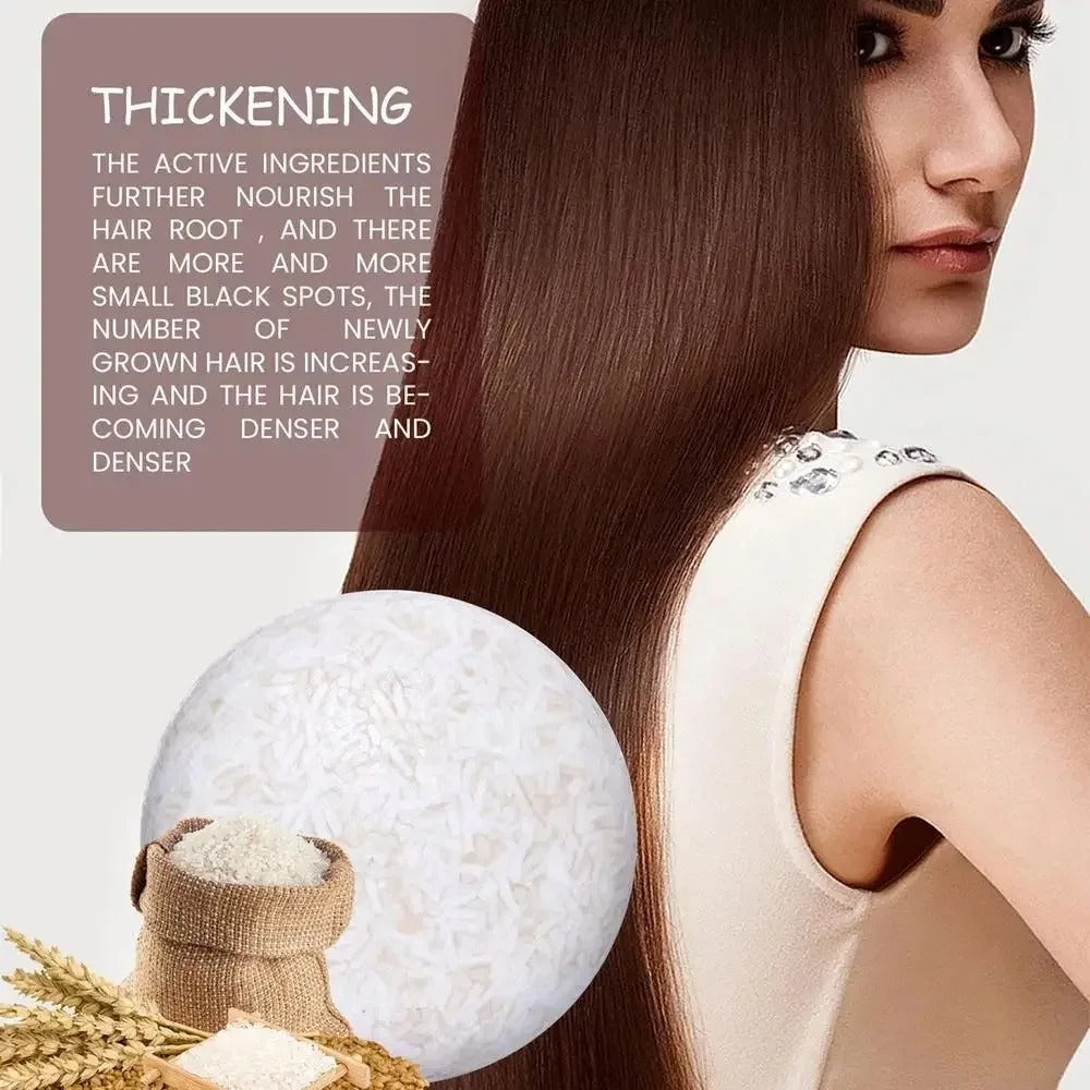 Organic Rice Shampoo Soap