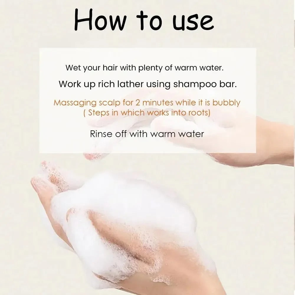 Organic Rice Shampoo Soap