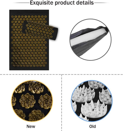 Acupressure Yoga Mat & Pillow