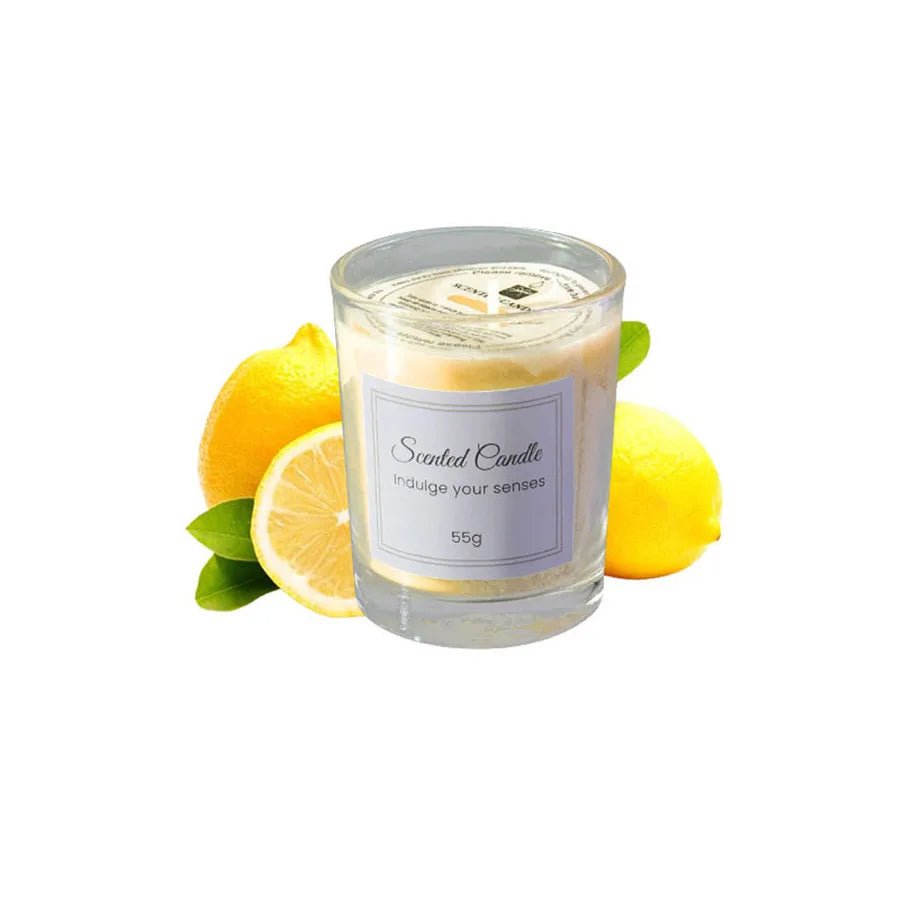 Smokeless Glass Candles for Relaxation