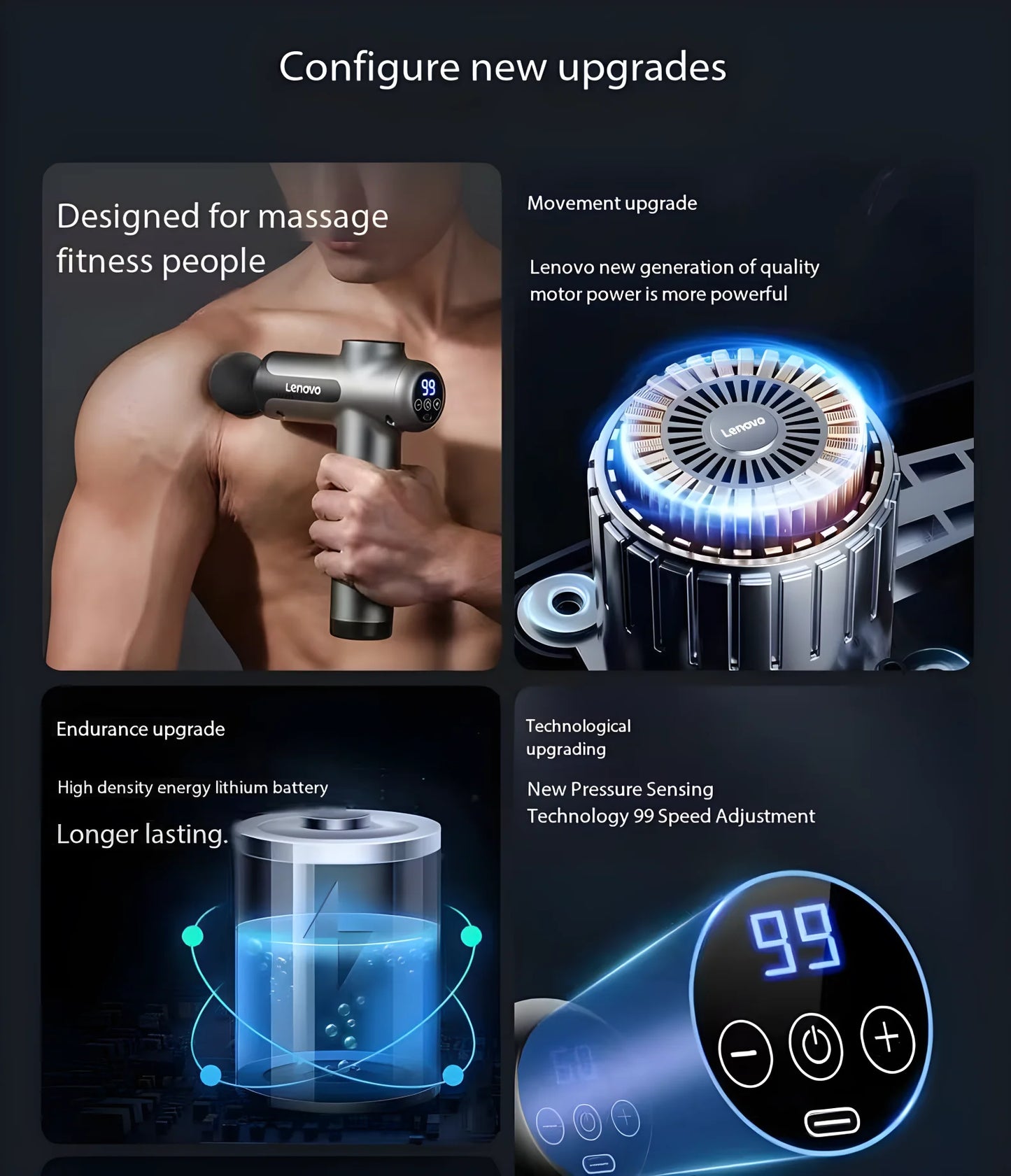Lenovo Massager Gun