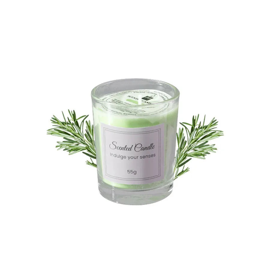 Smokeless Glass Candles for Relaxation