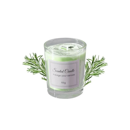 Smokeless Glass Candles for Relaxation