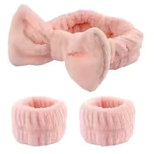 Spa Headband & Wristband Set
