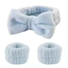 Spa Headband & Wristband Set