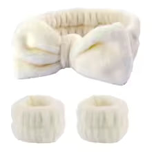 Spa Headband & Wristband Set