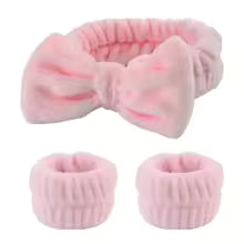 Spa Headband & Wristband Set