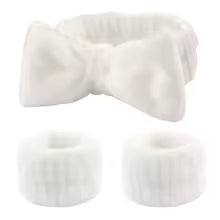 Spa Headband & Wristband Set