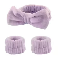 Spa Headband & Wristband Set