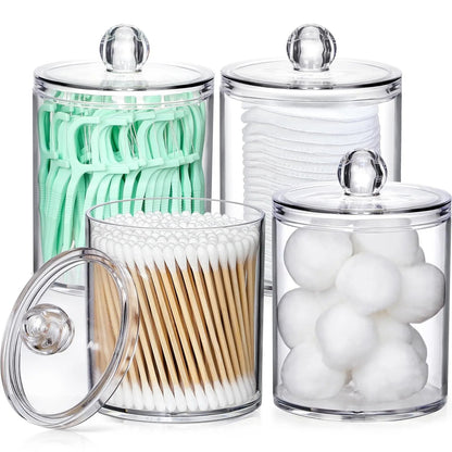 Acrylic Qtip Holder Set