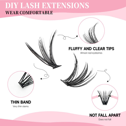 Lash Clusters Extension Kit
