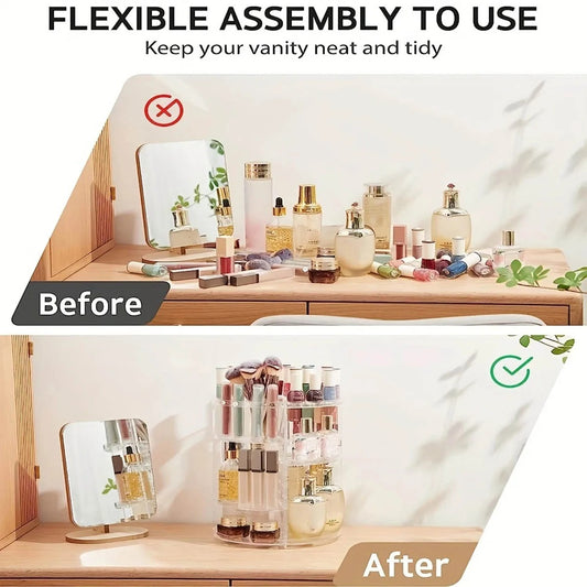 Rotating Makeup Organizer