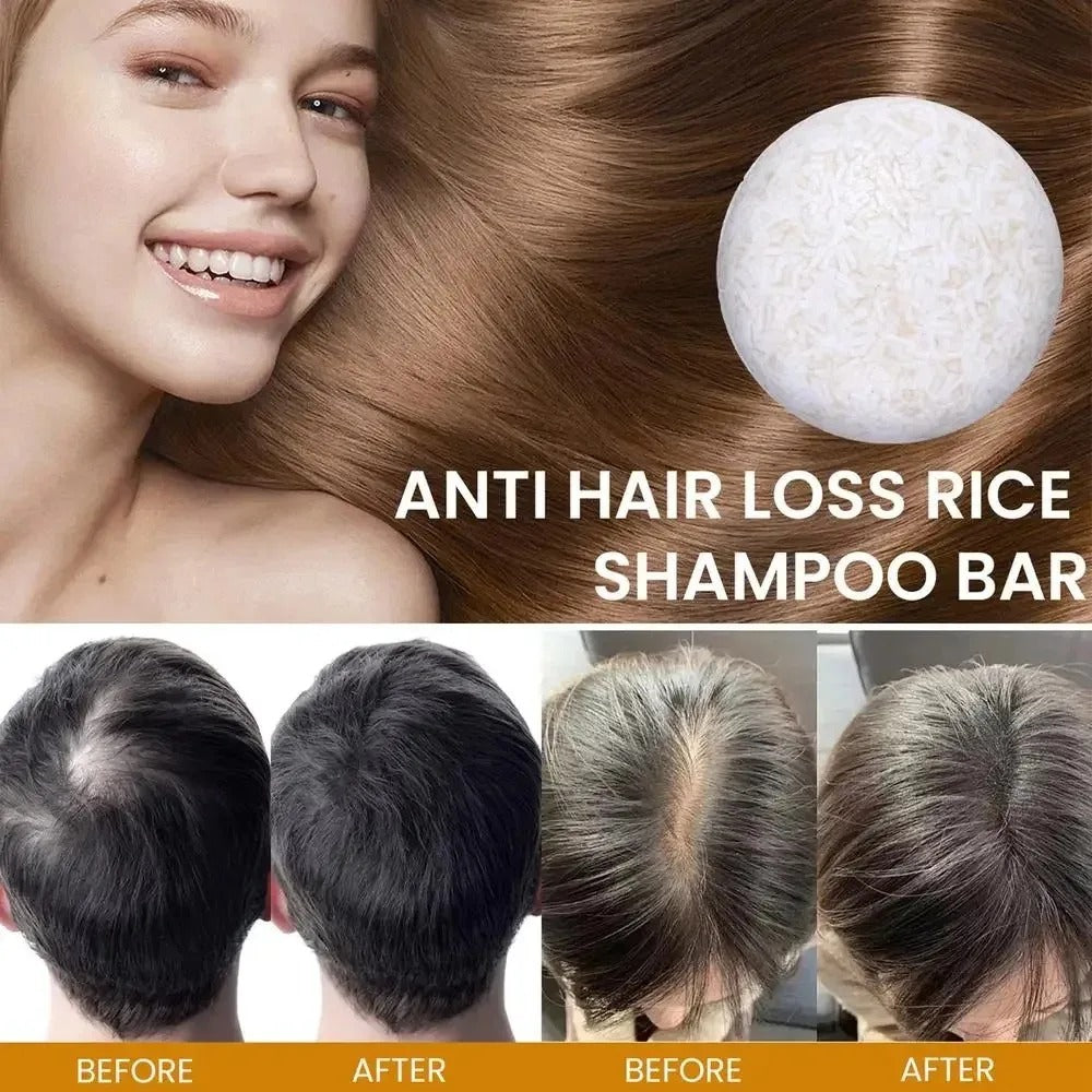 Organic Rice Shampoo Soap