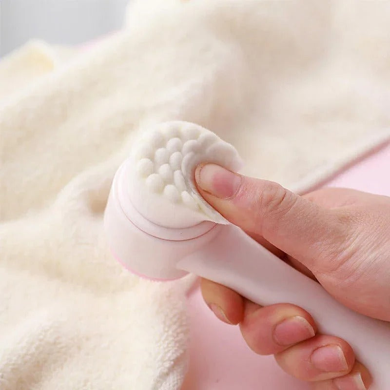 Double-Sided Facial Cleansing Brush