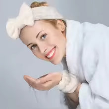 Spa Headband & Wristband Set