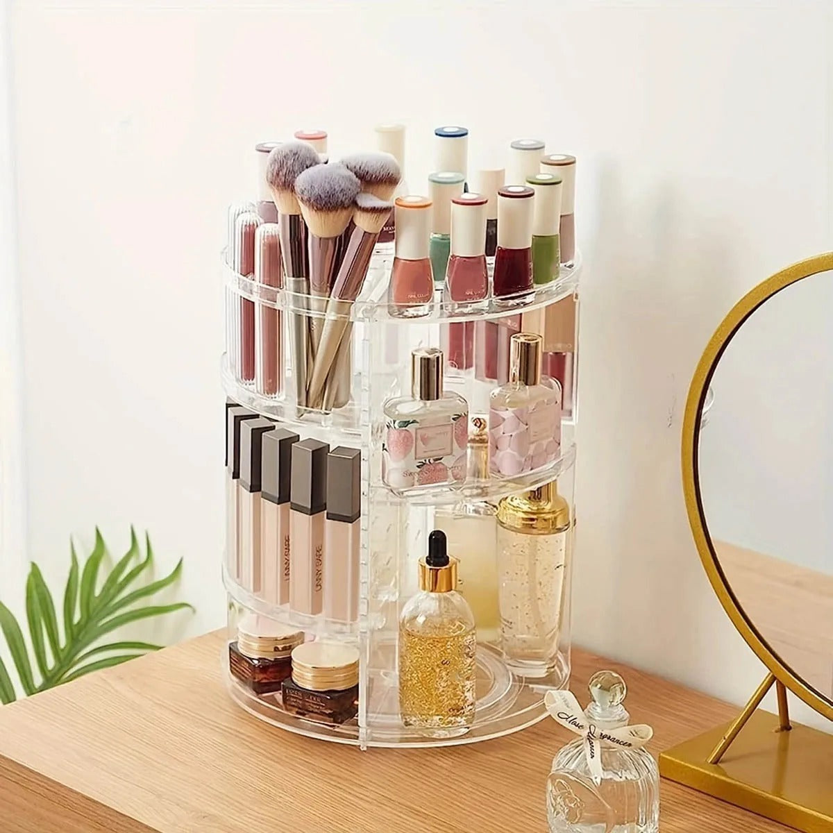 Rotating Makeup Organizer