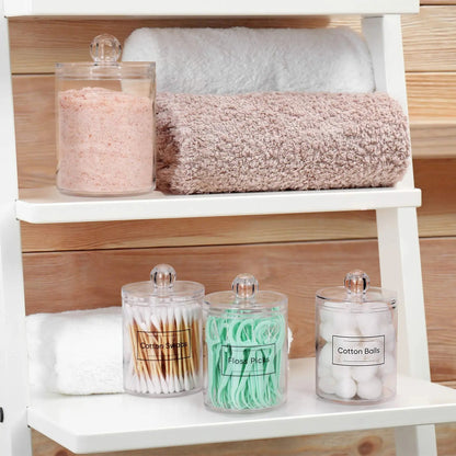 Acrylic Qtip Holder Set