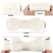 Spa Headband & Wristband Set