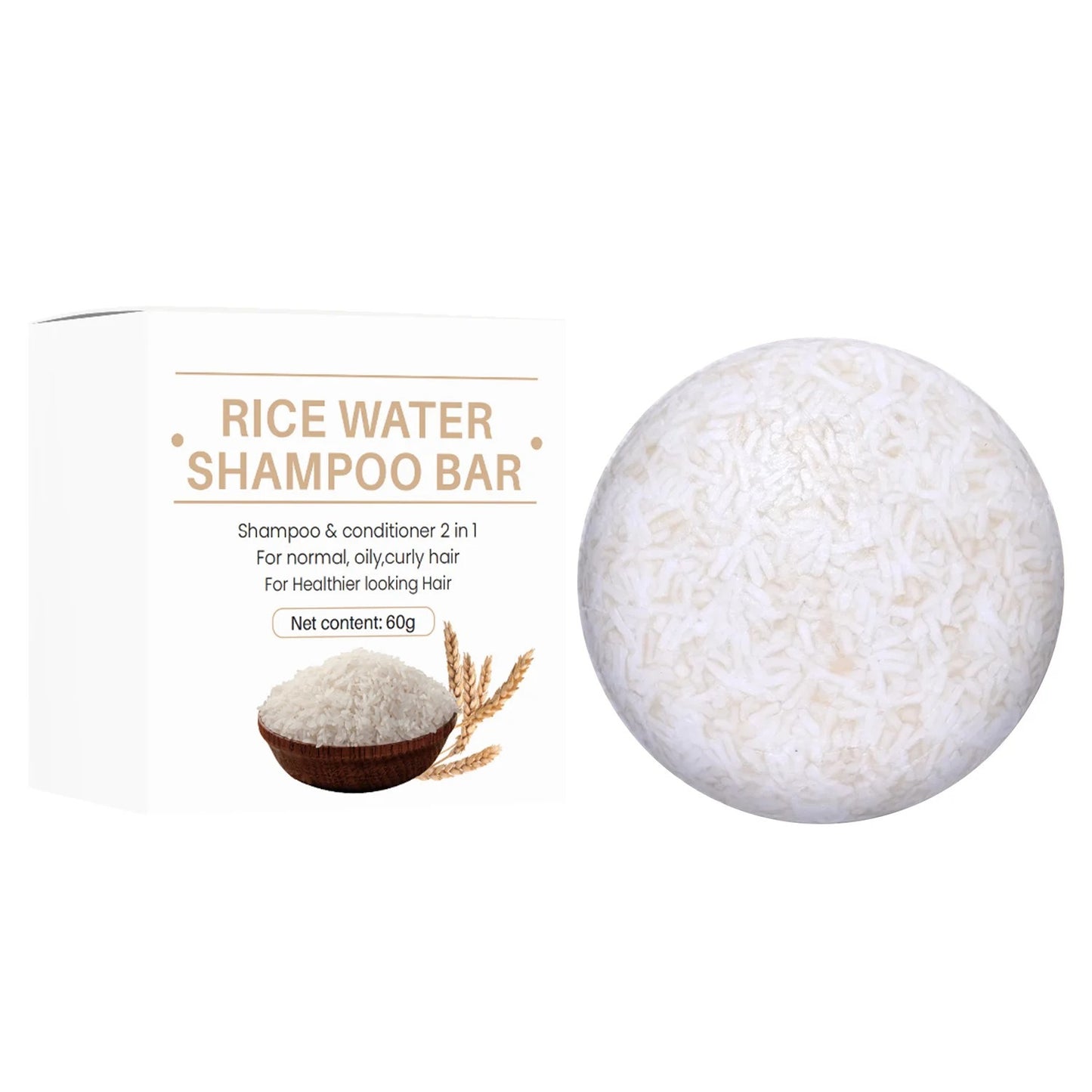 Organic Rice Shampoo Soap