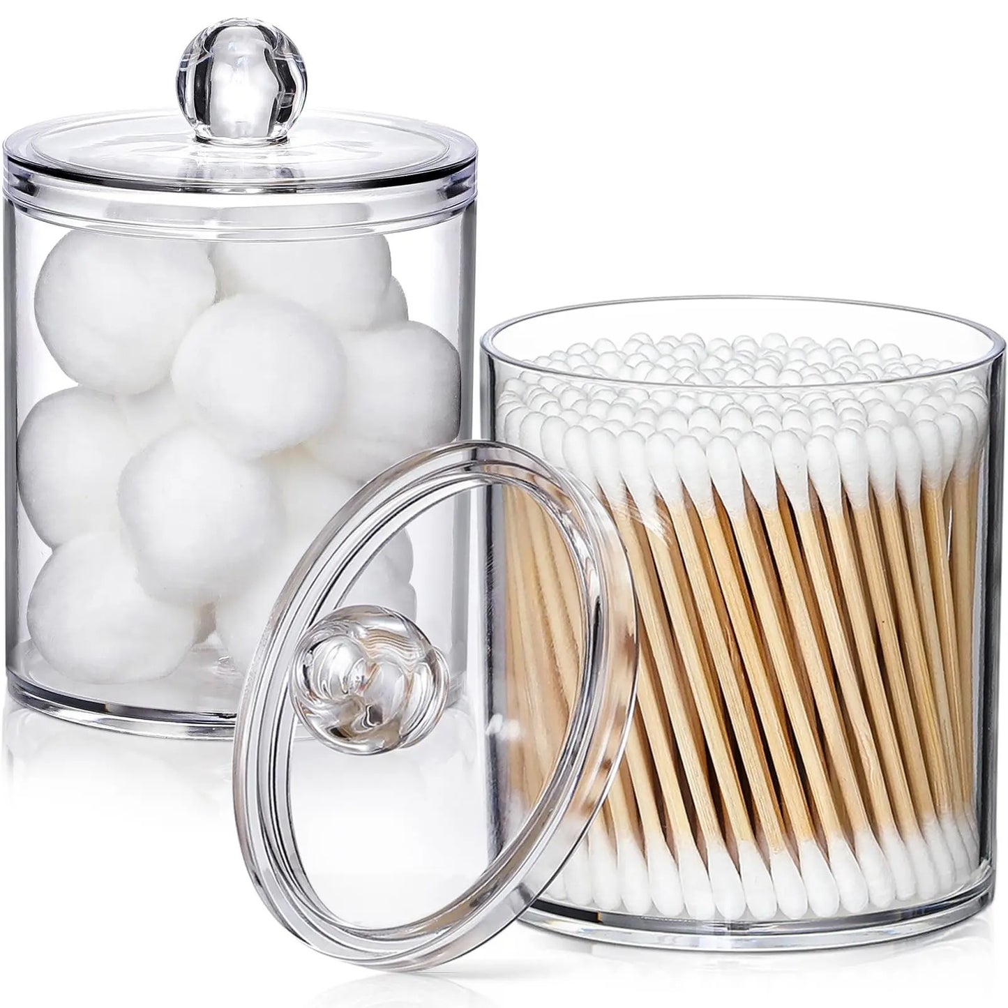 Acrylic Qtip Holder Set