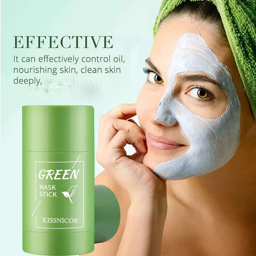 Green Tea Mask Stick – Deep Cleansing, Pore Minimizing & Oil Control Facial Care
