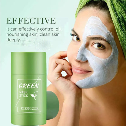 Green Tea Mask Stick – Deep Cleansing, Pore Minimizing & Oil Control Facial Care