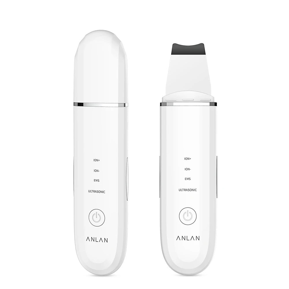 Ultrasonic Skin Scrubber – Deep Cleansing, Blackhead Removal & Face Lifting Device