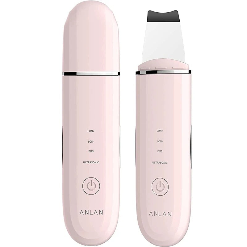 Ultrasonic Skin Scrubber – Deep Cleansing, Blackhead Removal & Face Lifting Device